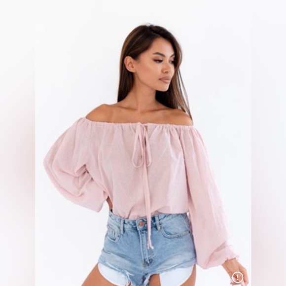 Tops - Elegant Pink Women's Top